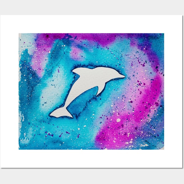 Dolphin Wall Art by KissArt